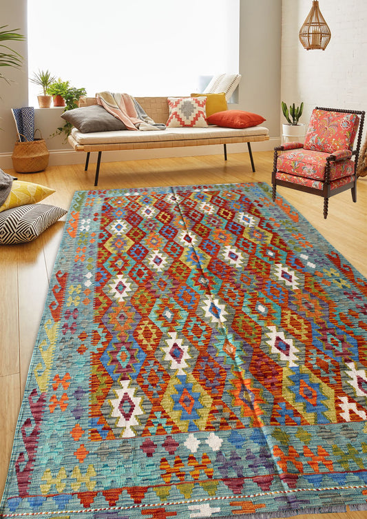 Kilim Turkey Area Rug 304cm x 204cm