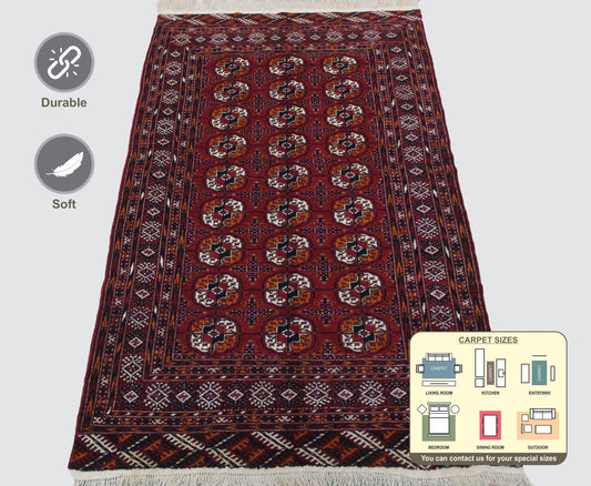 Russian Area Rug 186cm x 108cm