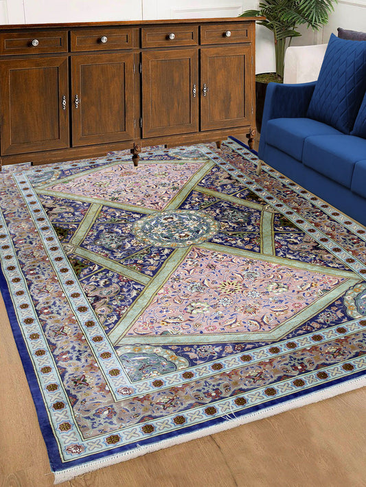 Qum Signed Area Rug 151cm x 101cm