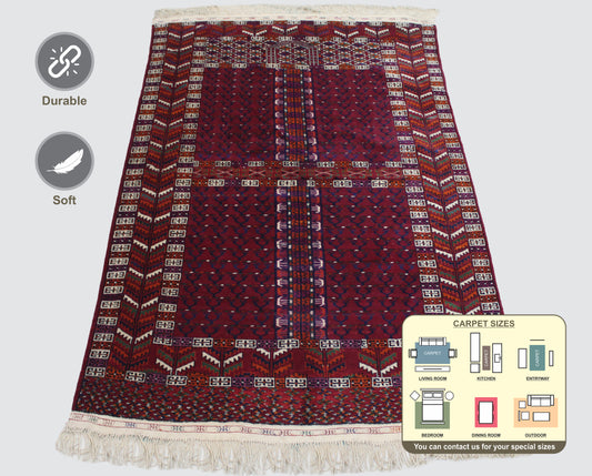 Russian Area Rug 186cm x 130cm