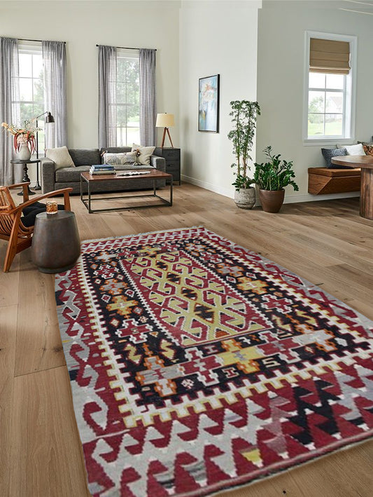 Kilim Area Rug 166cm x 115cm